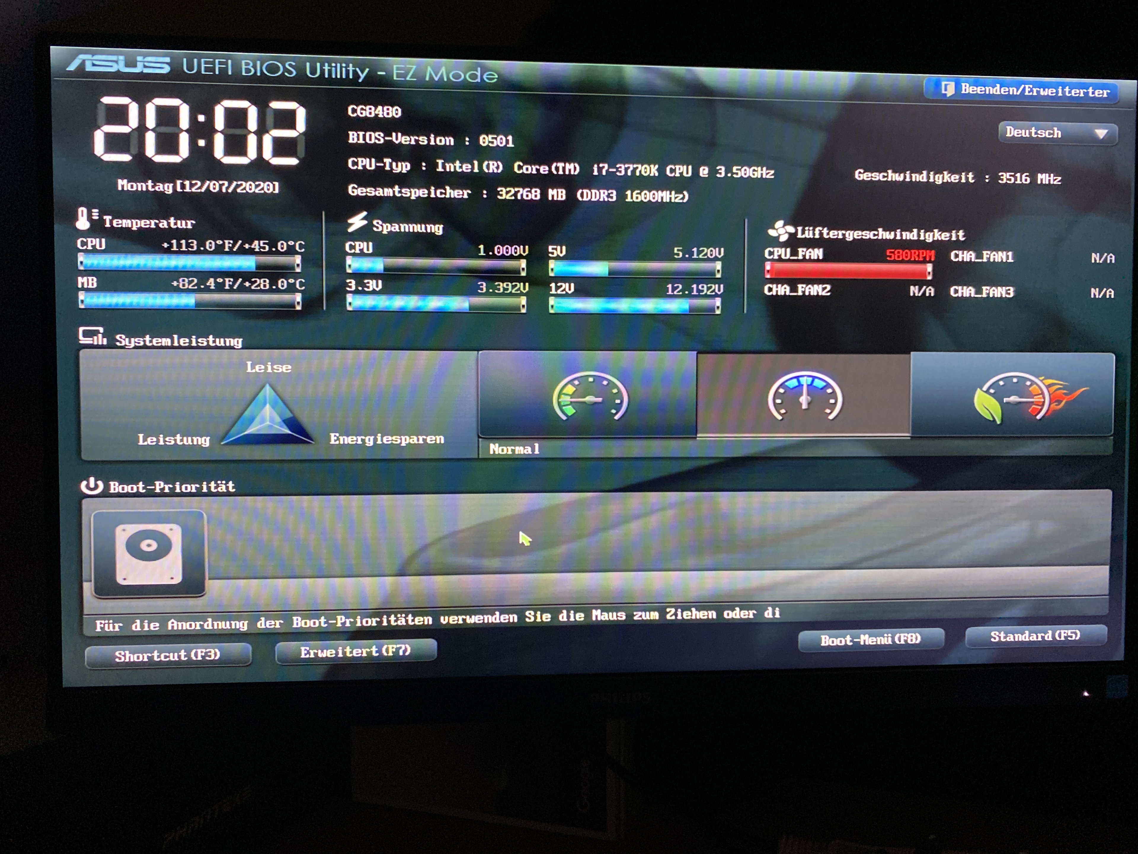 CPU Fan Error... ComputerBase Forum