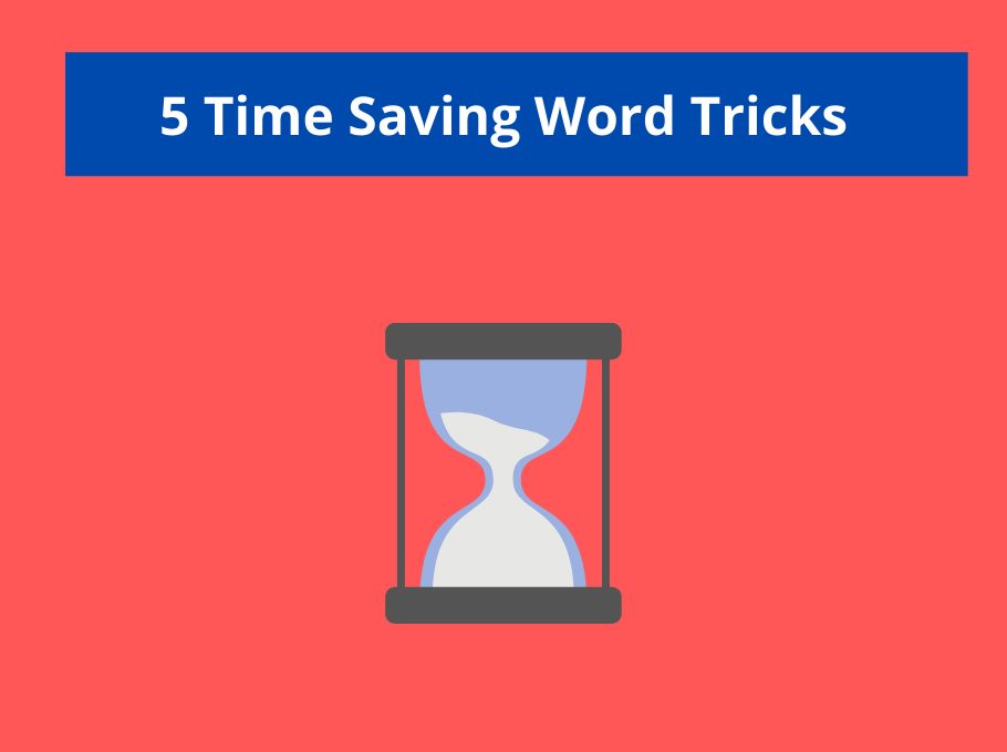 5 Time Saving Microsoft Word Tricks Computergaga