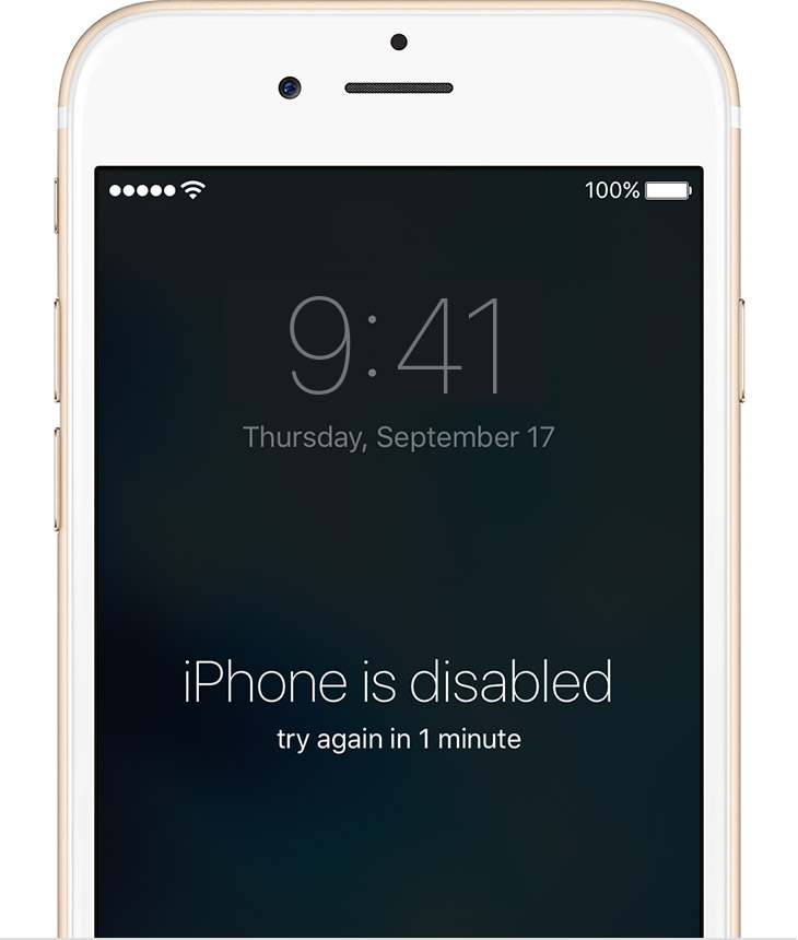 iPod/iPhone/iPad Disabled?! Here's What To Do Computer Hardware