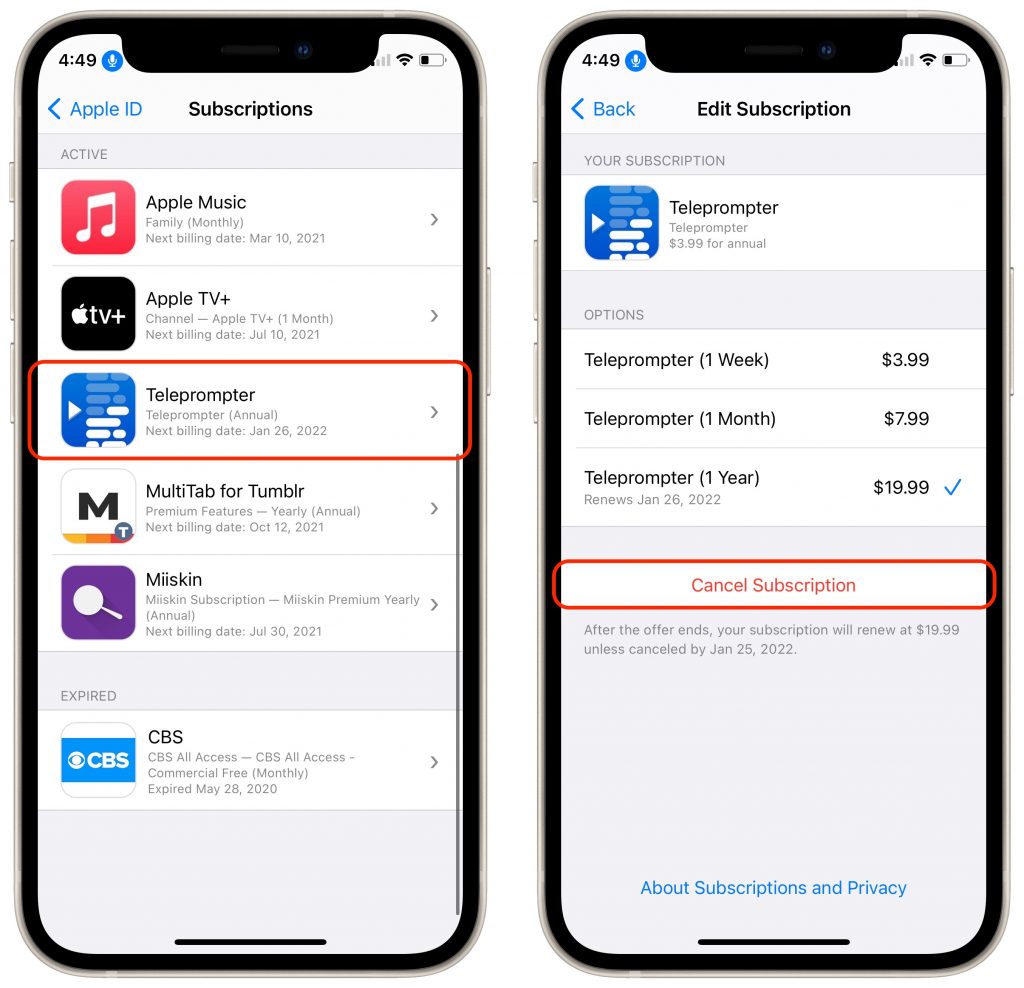 Manage Your Apple Purchases and Subscriptions on the Mac and iPhone