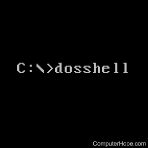 Dosshell Command