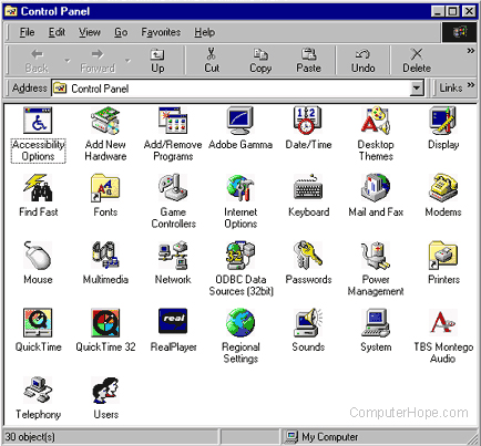 How to Open the Windows Control Panel