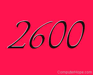 What is 2600?