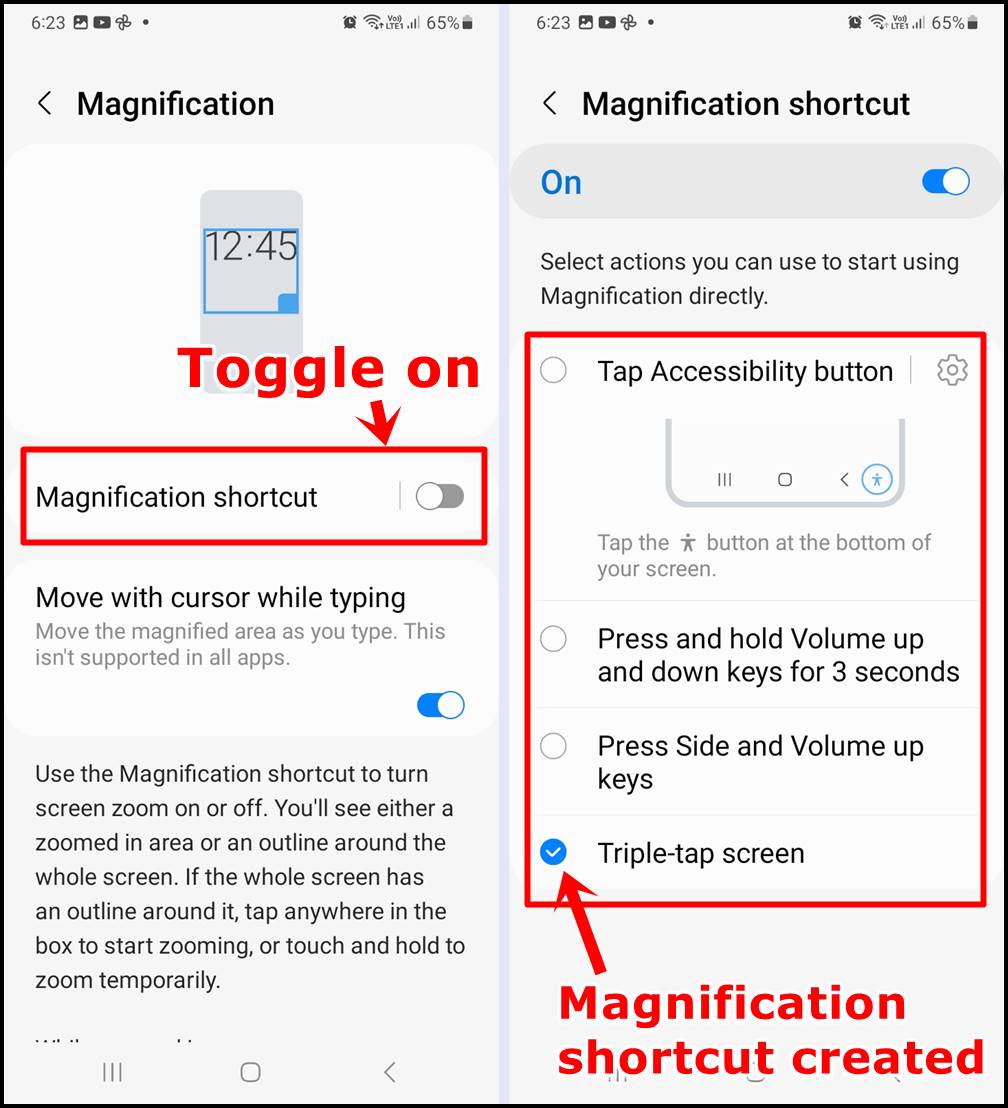How to Use Samsung Galaxy Magnifier and Magnification Features