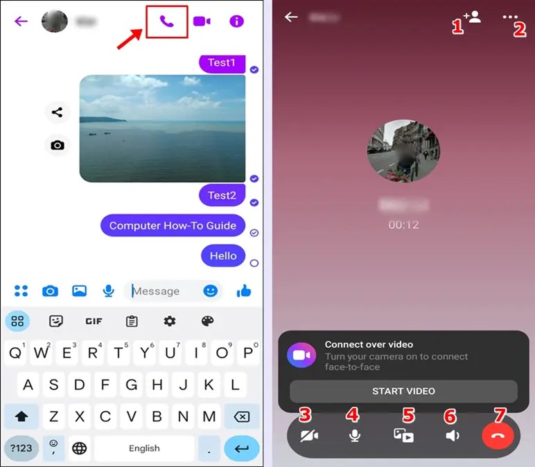 Meanings of Various Facebook Messenger Symbols and Icons