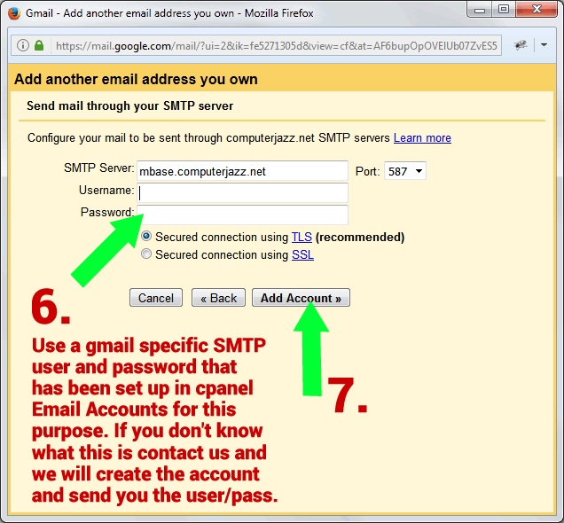 Using Gmail for your domain name email addresses for free