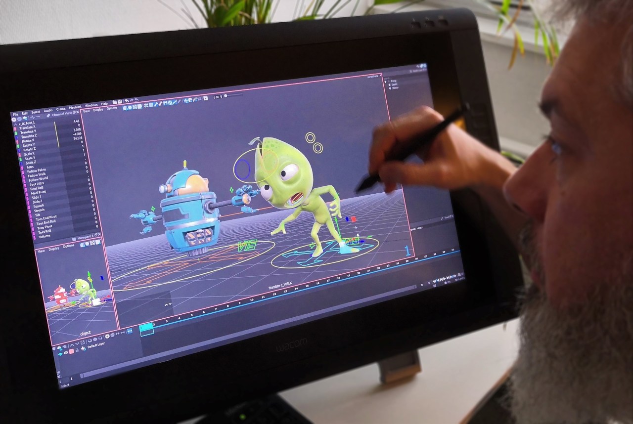 computer animation technology Computer Master Online Computer