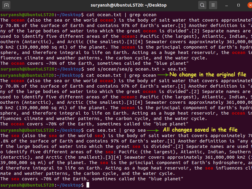 How to Find and Replace text Strings on Linux