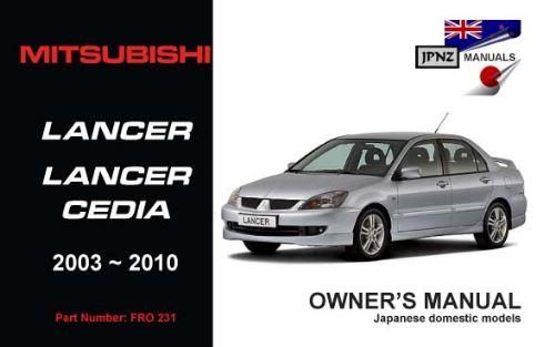 Mitsubishi Workshop Repair Owners Manuals (100% Free)