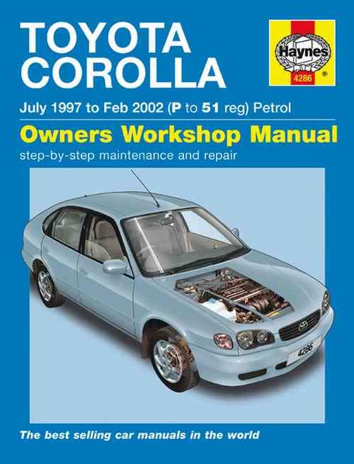 1997 Toyota Corolla PDF Service Repair Manuals