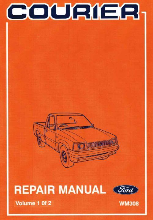 Ford Courier 1985 - 1986 Factory Repair Manual Ford Australia