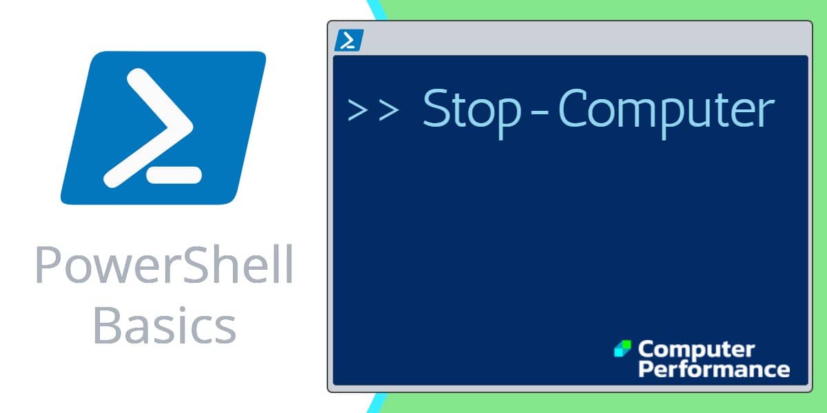 PowerShell Basics Shutdown Command Examples
