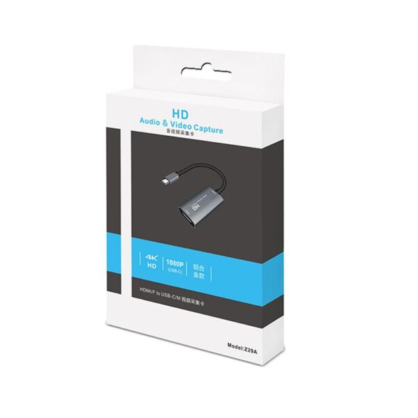 HDMI Input To USB-C Output Audio Video Capture Card - Pavan Computers