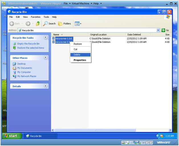 Recuva File Recovery Lesson 2 How to retrieve files deleted from the