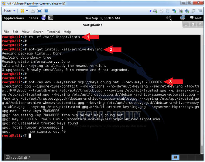 Kali Lesson 1 Installing Kali 1.0