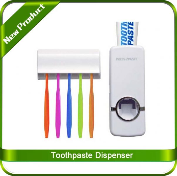 Automatic Toothpaste Dispenser And Toothbrush Holder Computer Shop