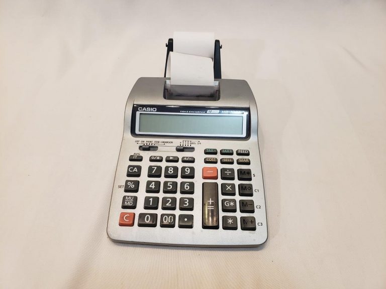 Casio Printing Calculator Model HR100TM Computer store