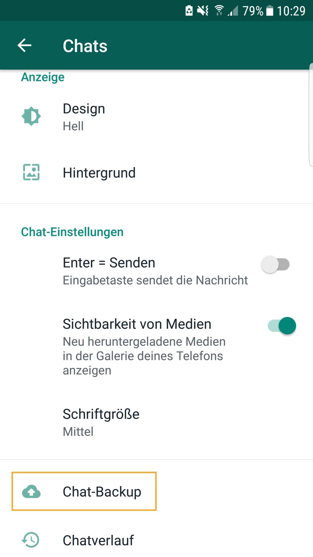 WhatsApp Daten sichern und Backups Anleitung computerwissen.de