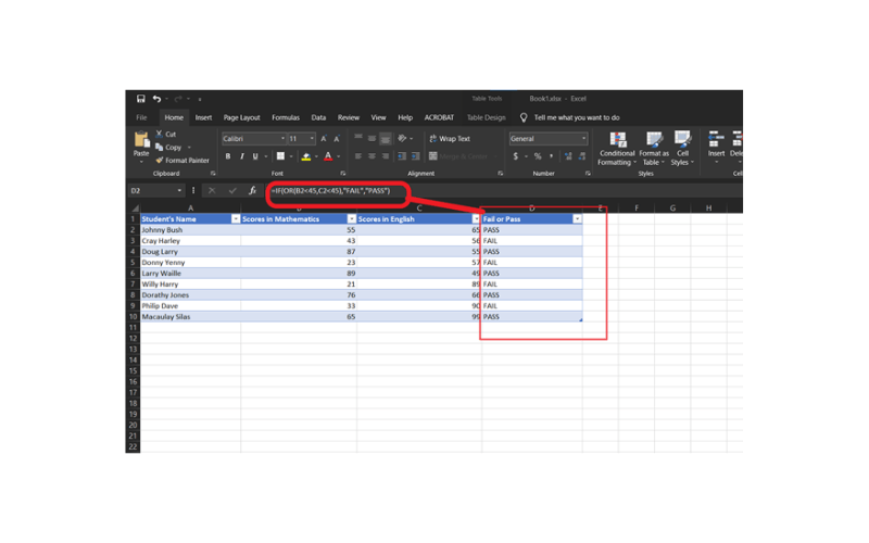 Excel IF between Multiple Ranges