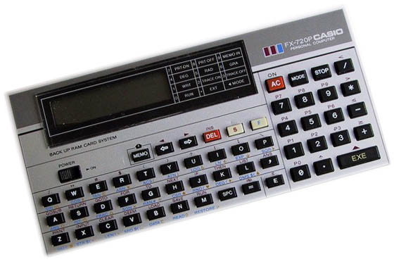 Casio FX720P Computing History