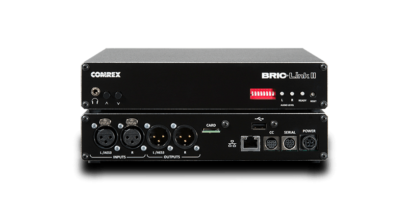 BRIC-Link II • Support • Comrex