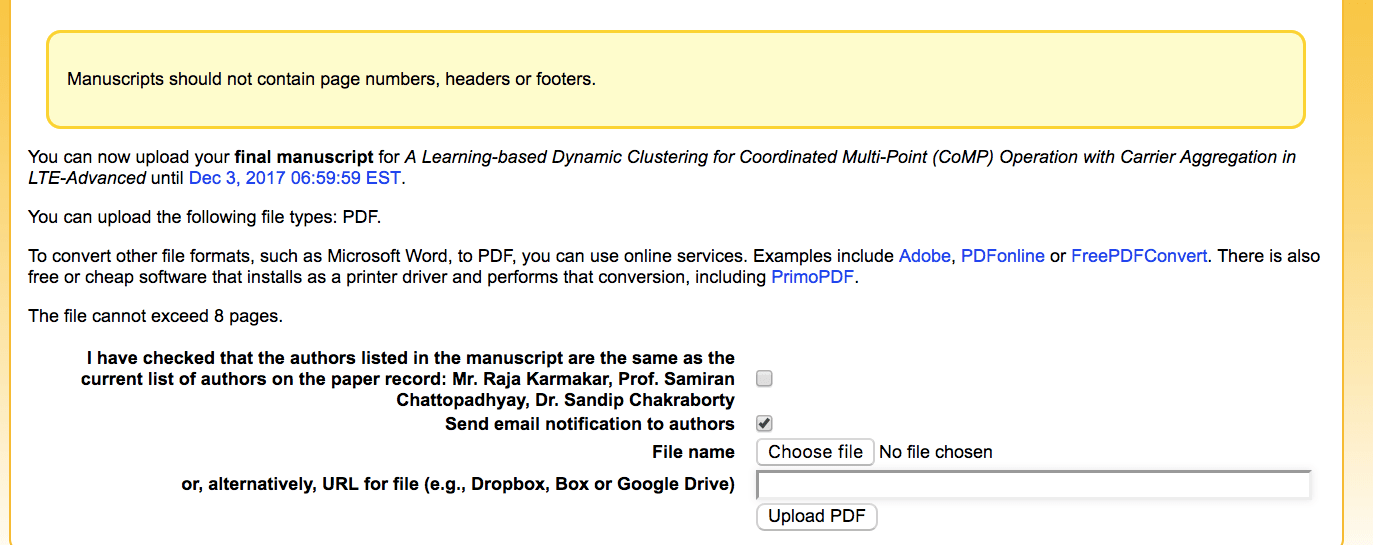 Instructions for CameraReady Paper Submission 2024