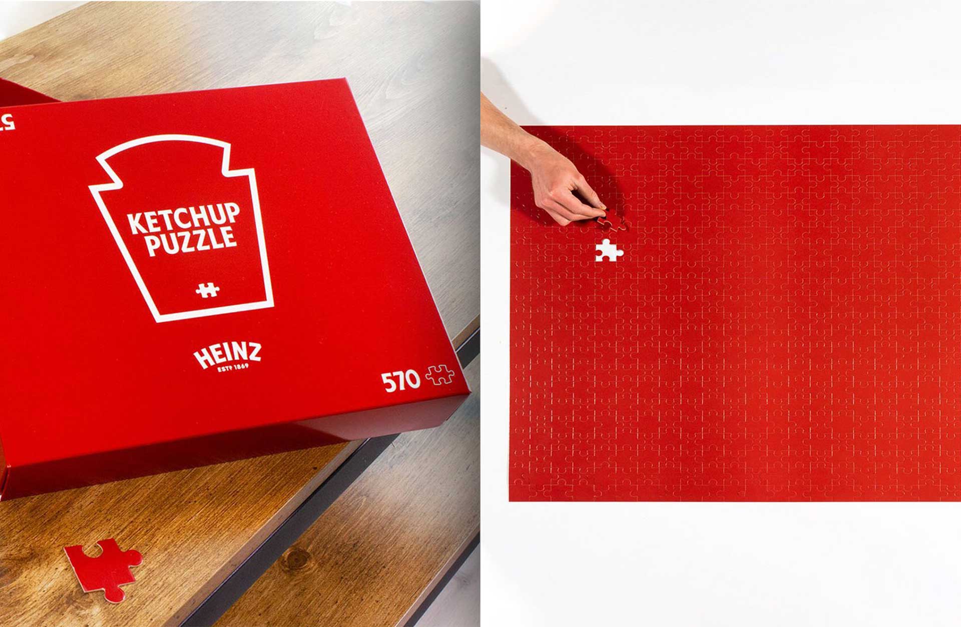 McDonald's e Heinz un puzzle per restareacasa