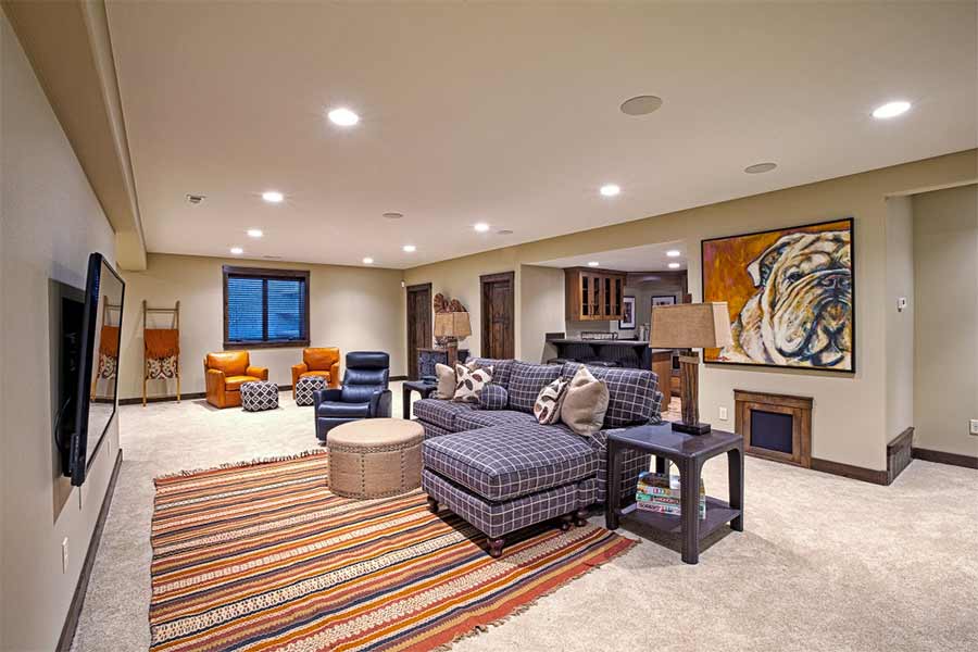 Parade of Homes Brown Builders Comtech Audio Theater Security