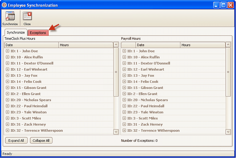 Payroll > How To Import Time Clock Hours