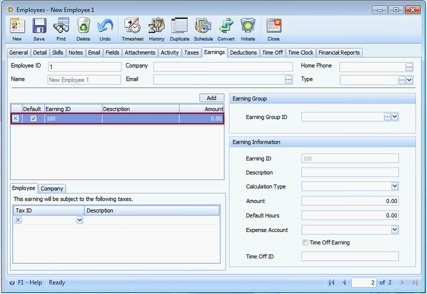 TimeClock Plus and VisionCore Integration > Synchronizing TimeClock