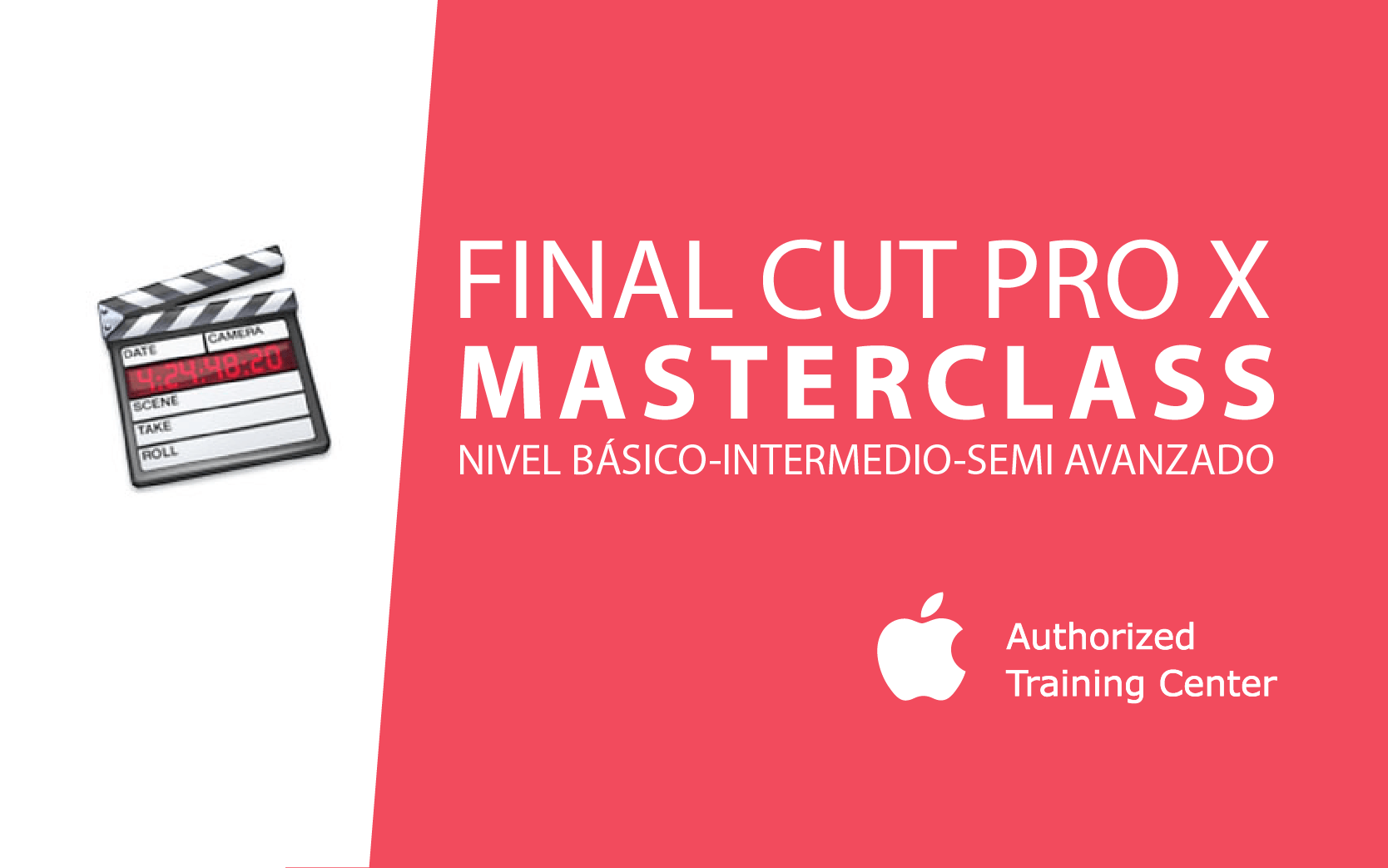 Apple Final Cut Pro 10 (Nivel 1) Posa Studio Creativo
