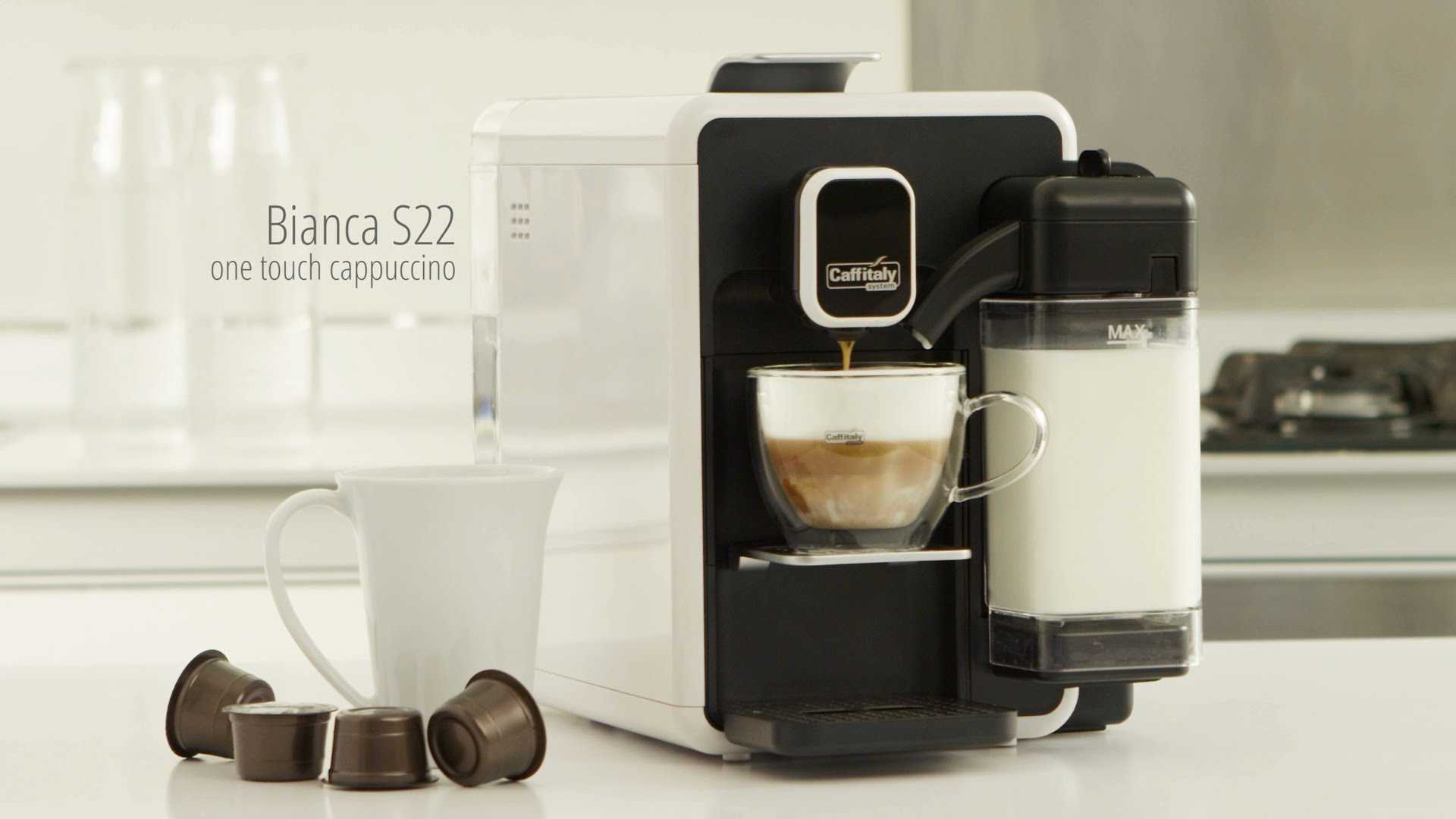 Bianca S22 Caffitaly’s first Cappuccino machine Comunicaffe