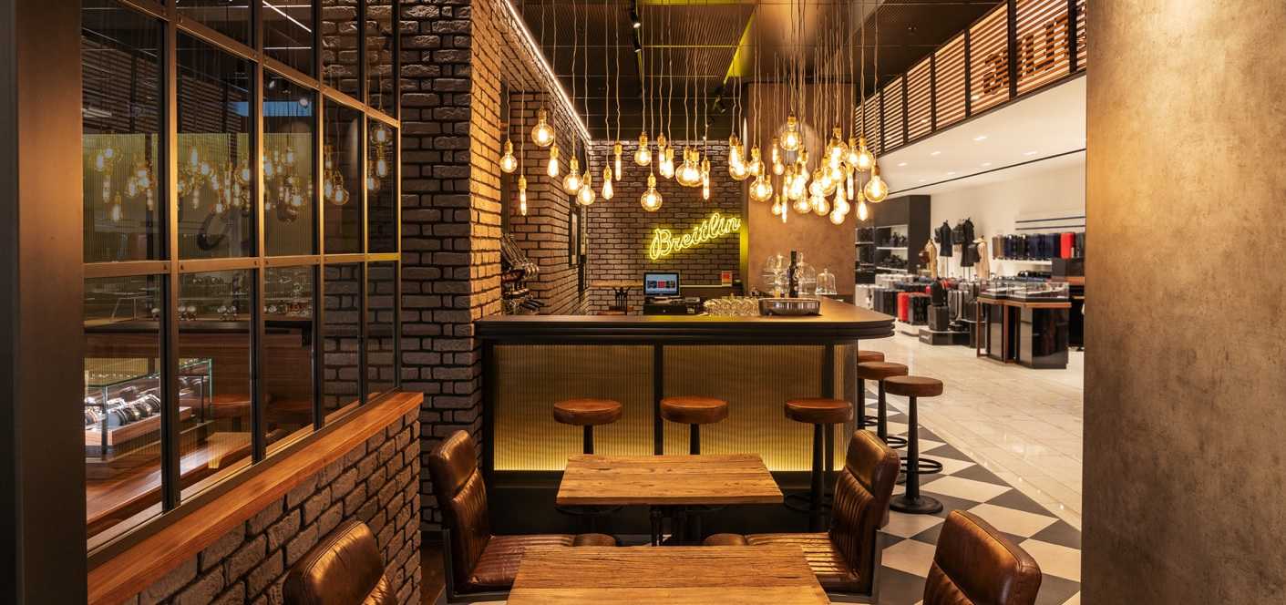 La Marzocco’s Leva X shines in the brandnew Zurich café of Breitling