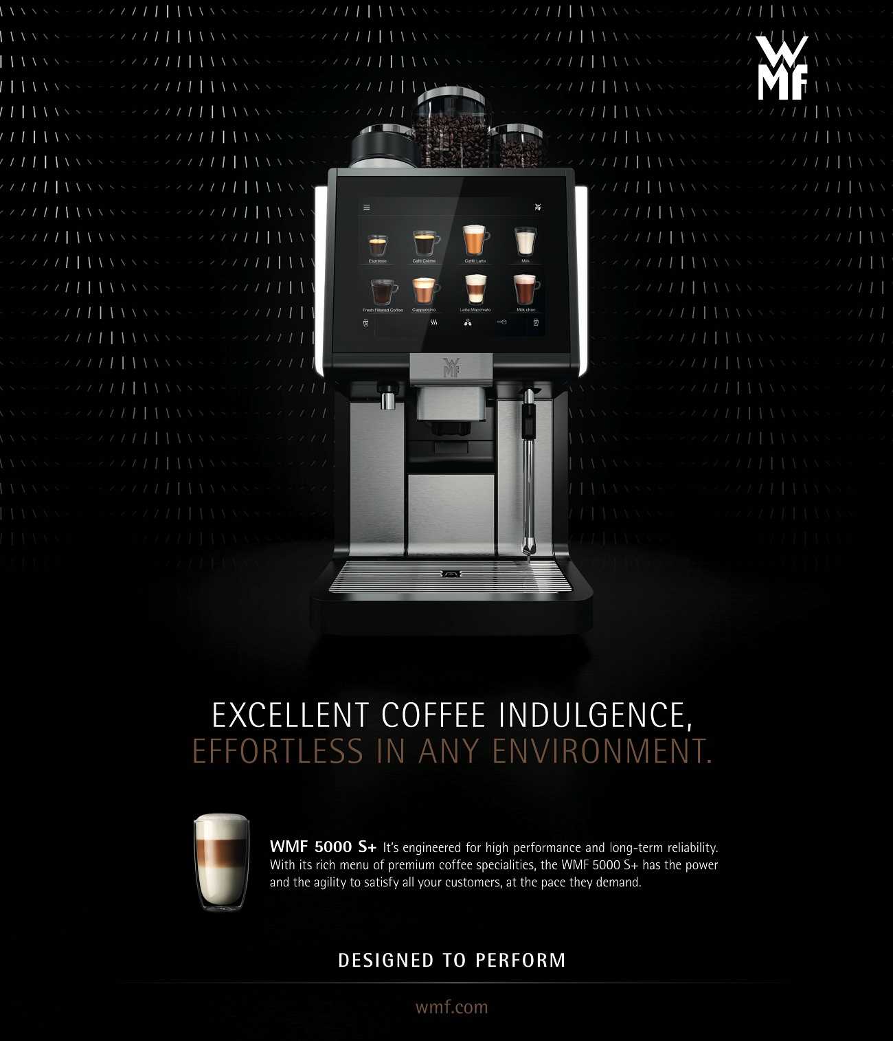 Brand relaunch of Wmf Machines underscores global leadership