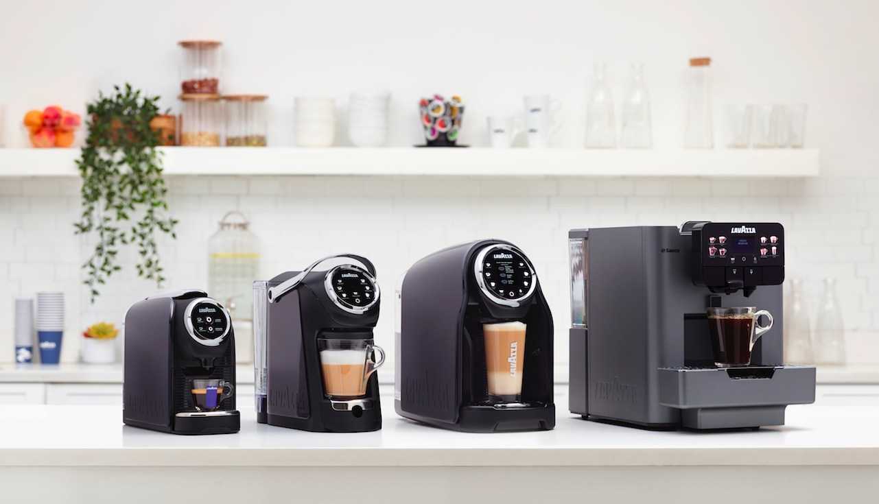 Lavazza’s Expert System for office offers Espresso and dripstyle coffee