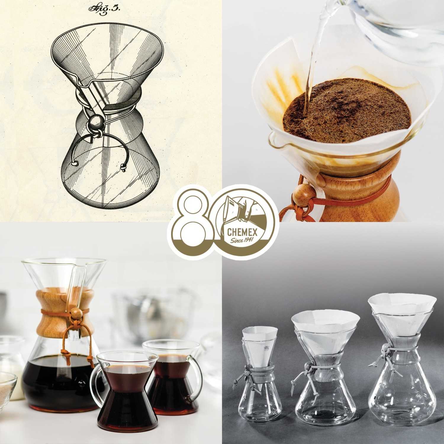 Chemex coffeemaker celebrates 80 years with Anniversary limited edition
