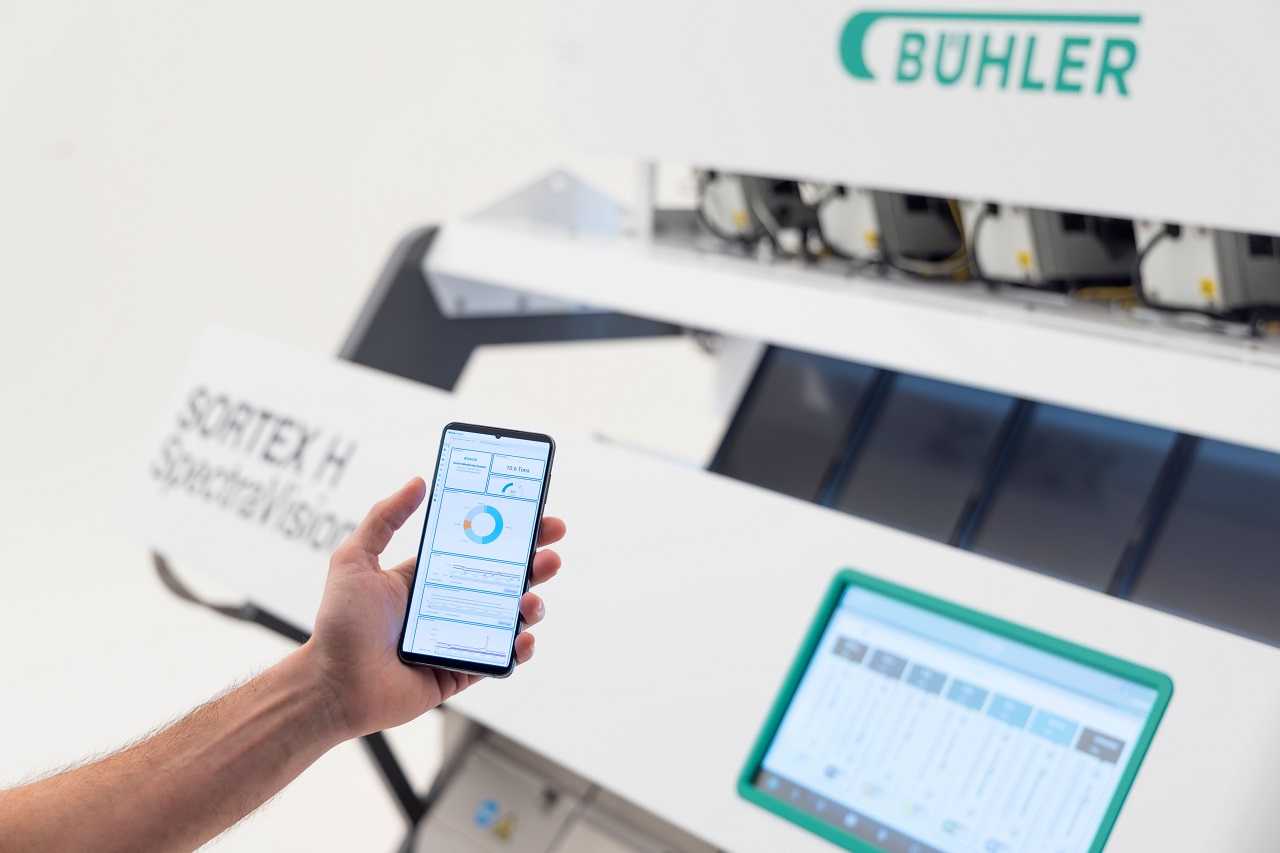 Bühler's Sortex H SpectraVision, a nextlevel optical sorter