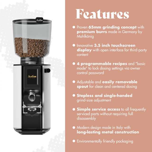 Anfim launches the new grinder Luna