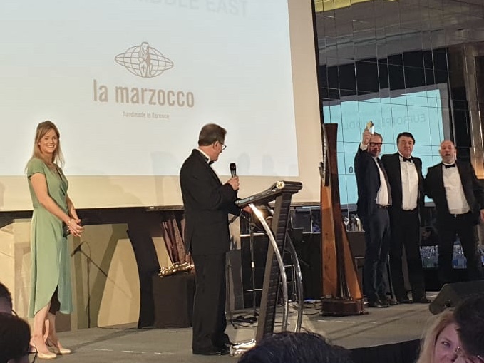 La Marzocco Best supplier al ME Europe coffee awards Comunicaffè