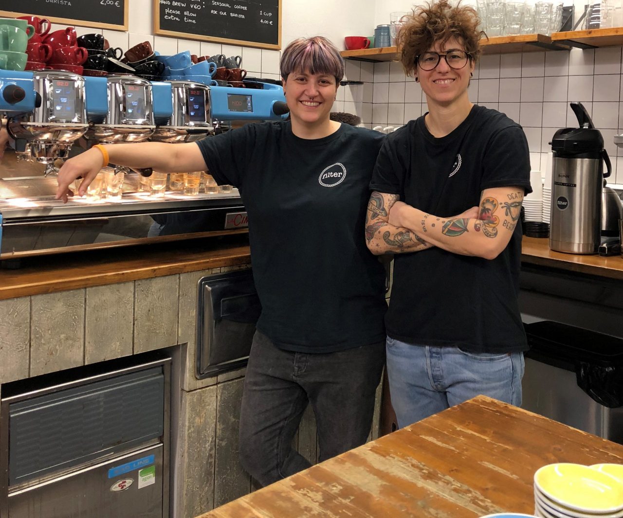 Filter coffee lab «In Italia, fare il barista è il lavoro di rimpiazzo»