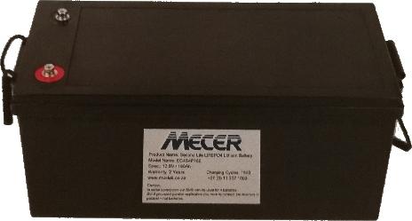 SOL-B-L-M200 Mecer second life LIFEPO4 Lithium Battery 12.8V 200Ah