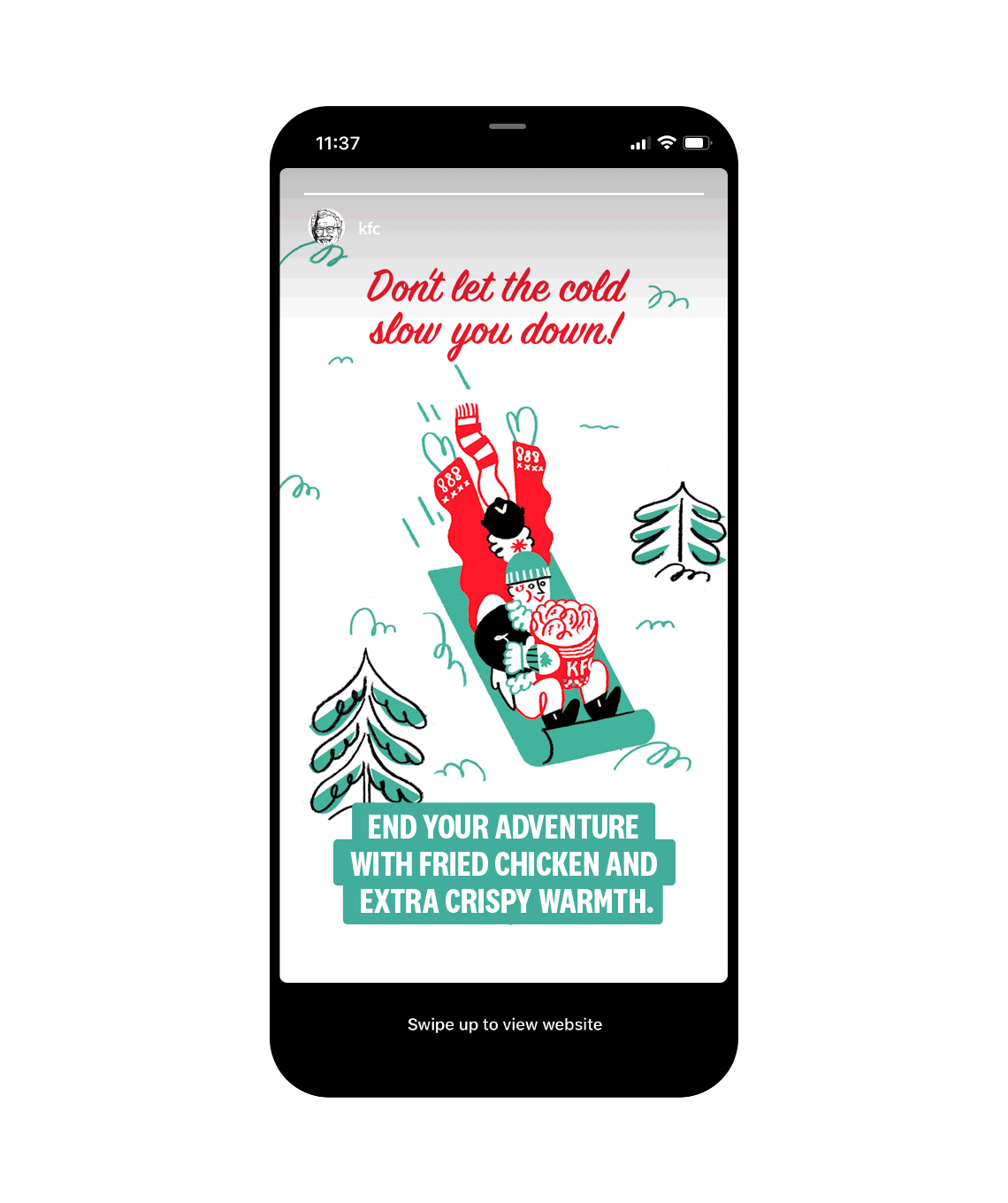 KFC Finger Lickin' Chicken Mitten Bucket Hugger Conbon Industries