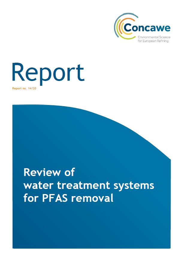 Review of water treatment systems for PFAS removal Concawe