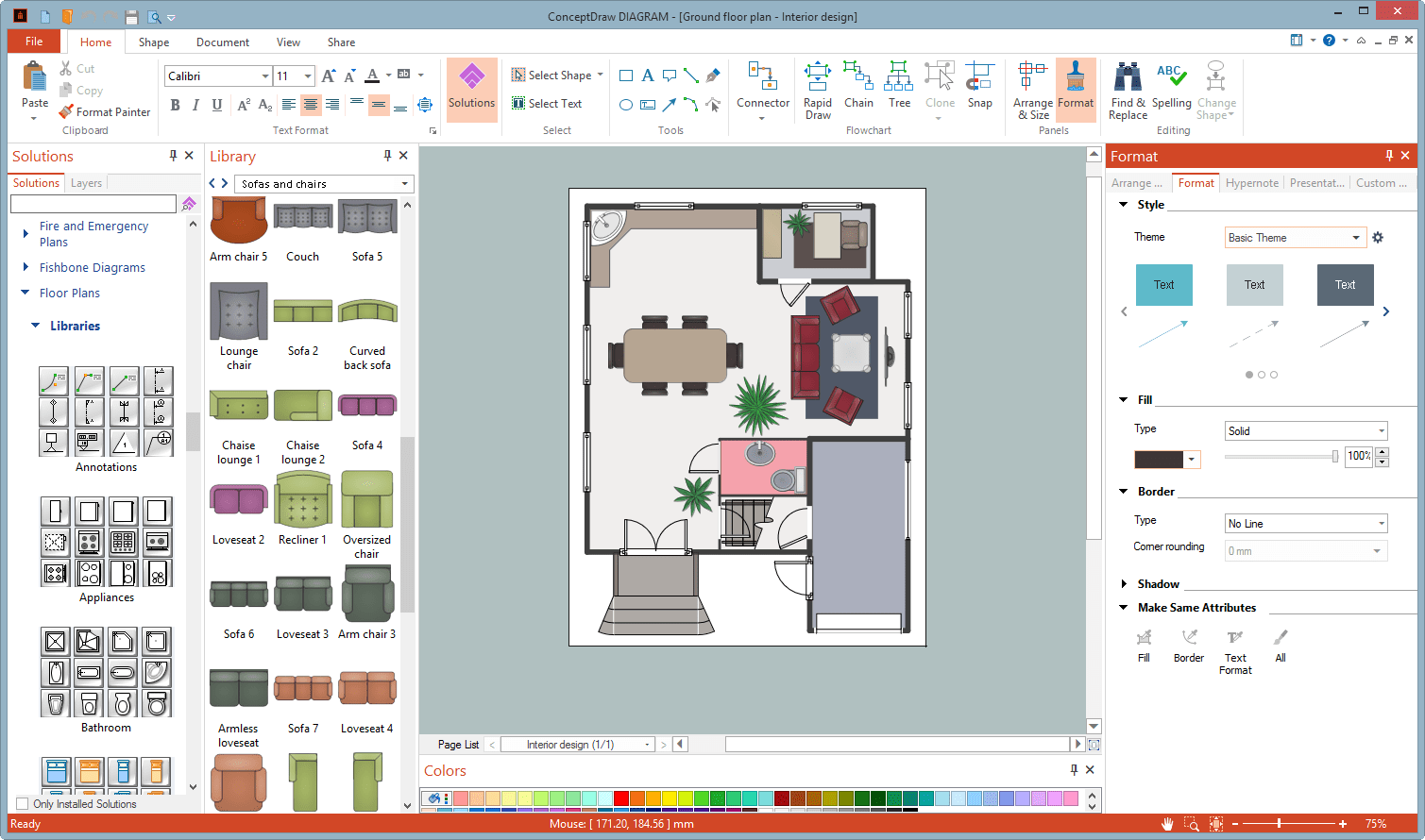 2D Floor Planner
