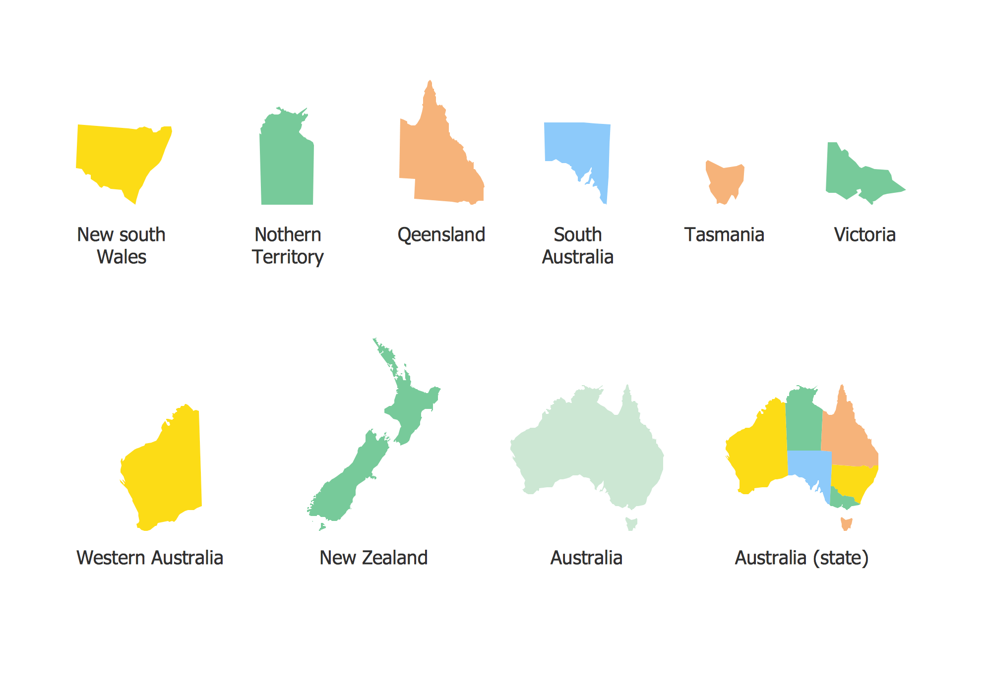 Geo Map Australia