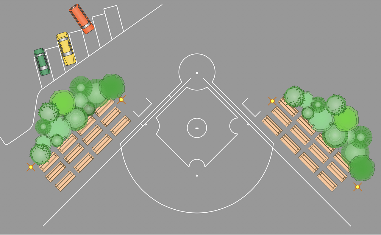 Sport Field Plans How to Create a Sport Field Plan Building Drawing