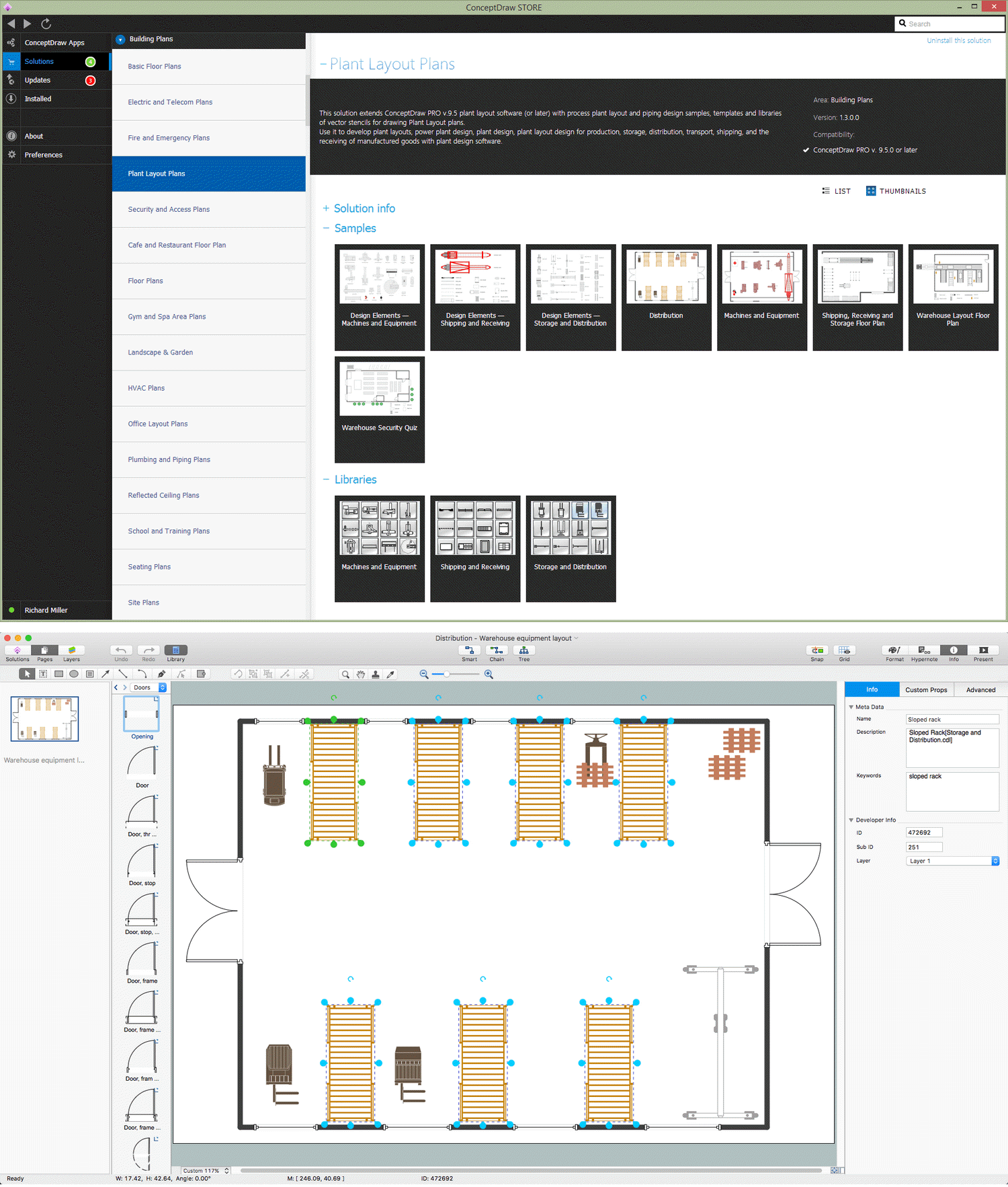 Plant Layout Plans Landscape Architecture with ConceptDraw PRO How