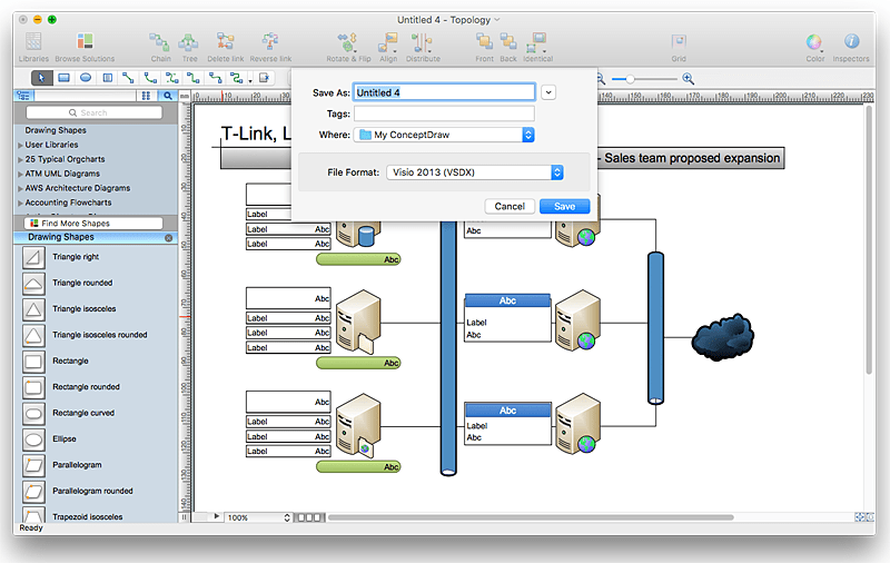What Makes ConceptDraw PRO the Best Alternative to MS Visio® How to