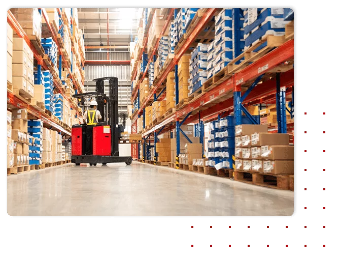 Warehouse Storage Solutions Concept Storage