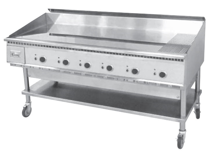 Keating 72x30 MIRACLEAN 72" Electric Griddle